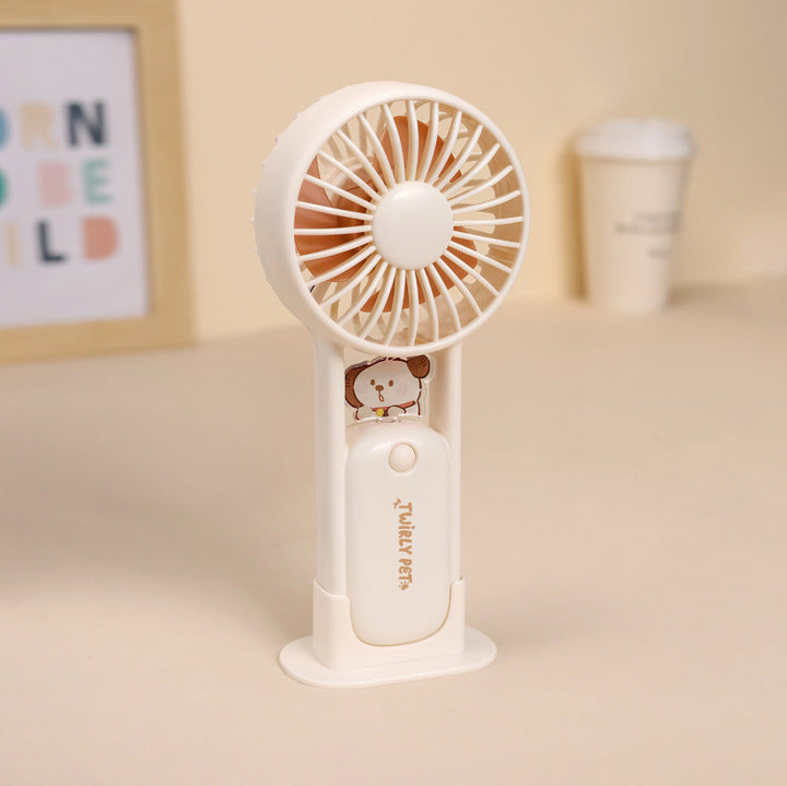 Women's Portable Animal Mini V Fan Kalsten