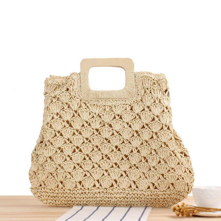 Macrame Tote Bag with Stylish Handle Kalsten