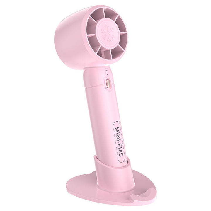 Ladies Portable Mini Hand Fan with Stand Kalsten
