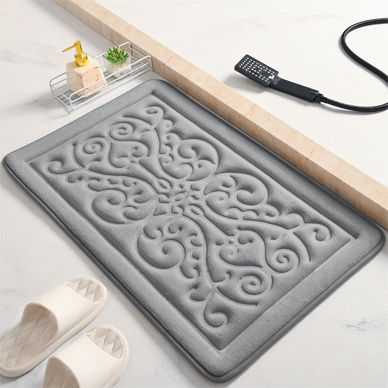 Decorative Memory Foam Bath Mat