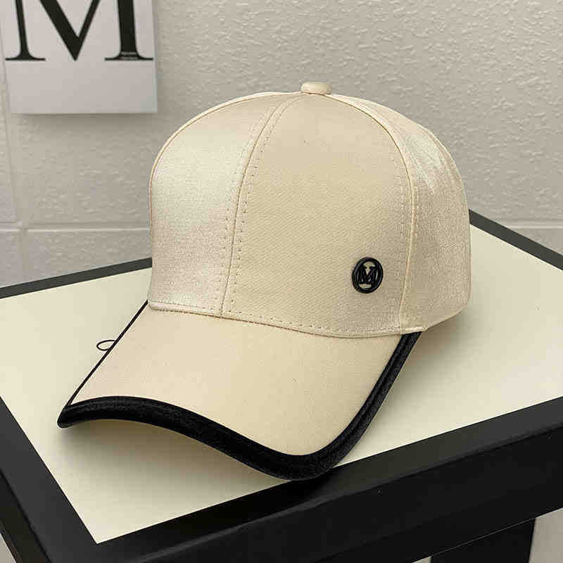 Women's Shiny Satin Baseball Cap Kalsten