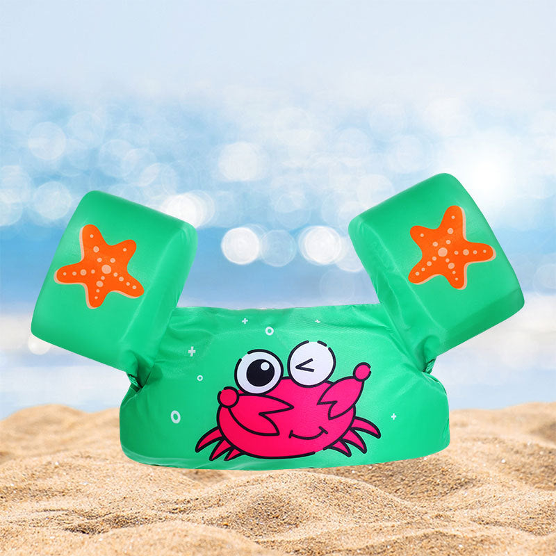 Women's Inflatable Swim Aid with Colorful Flamingo Design Kalsten