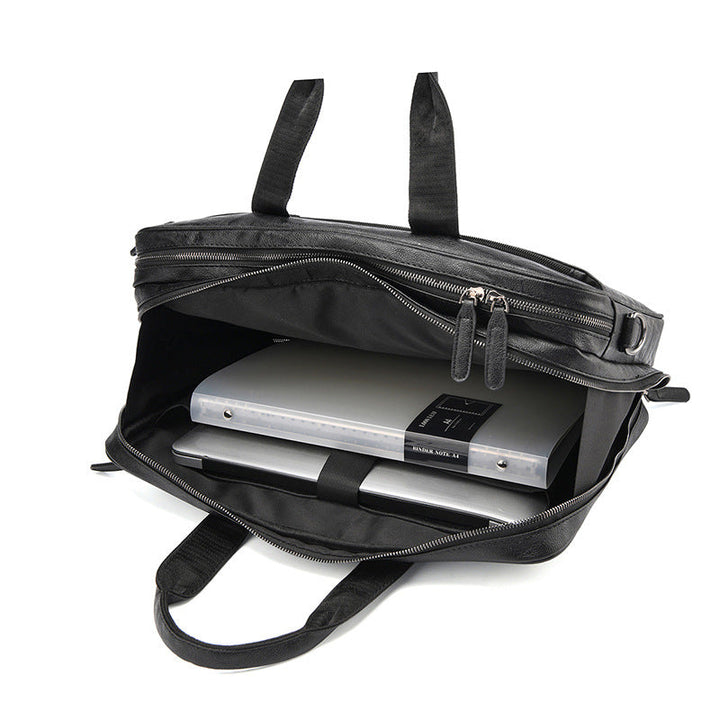 Premium Leather Business Briefcase Kalsten