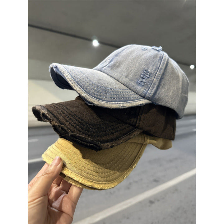 Women's Distressed Denim Baseball Cap Kalsten 1784084028