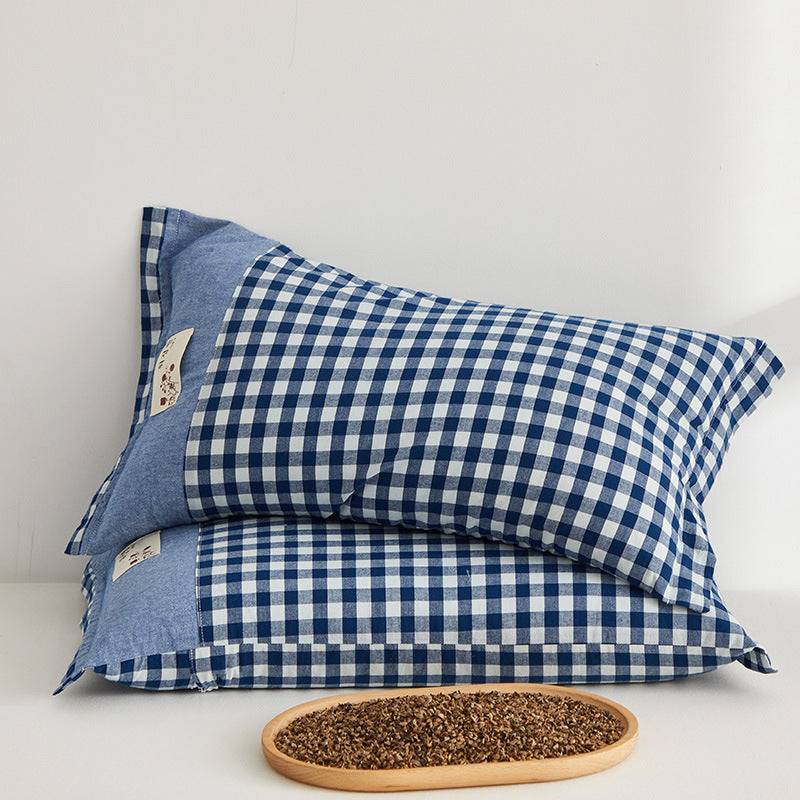 Women's cushion covers with check pattern Kalsten