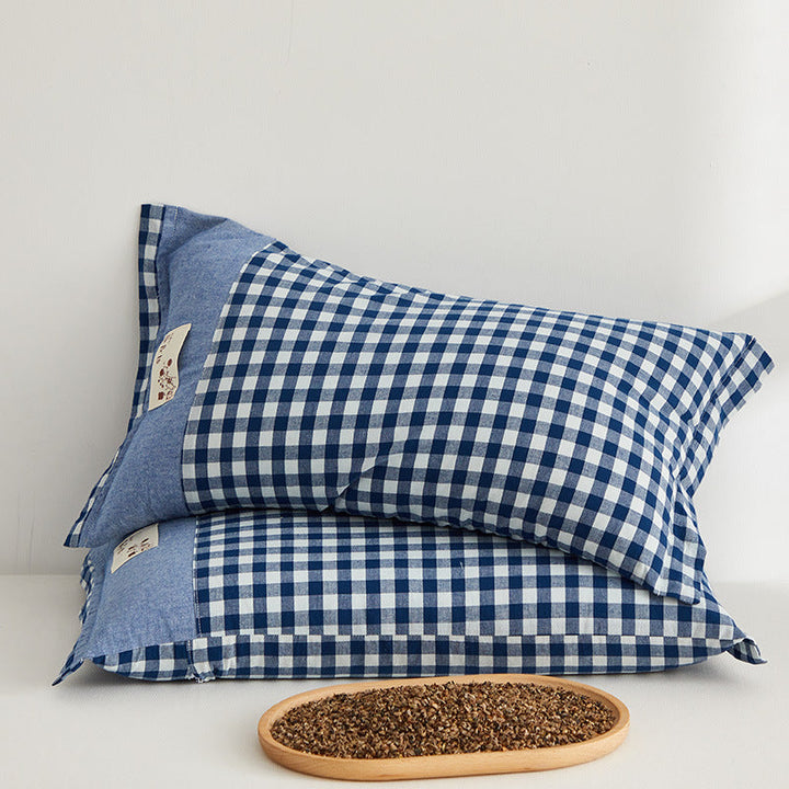 Women's cushion covers with check pattern Kalsten