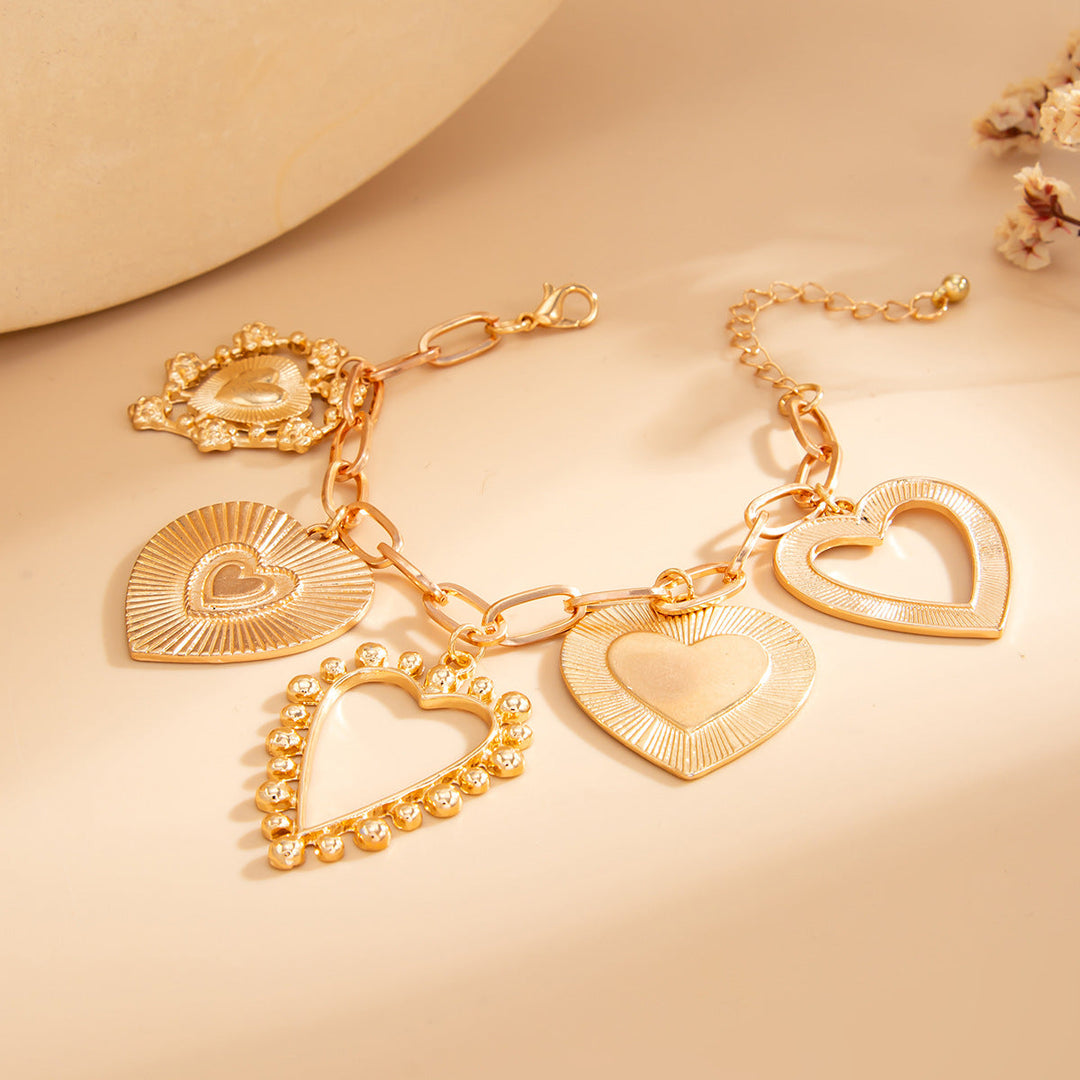 Kalsten | Chunky Heart Charm Necklace