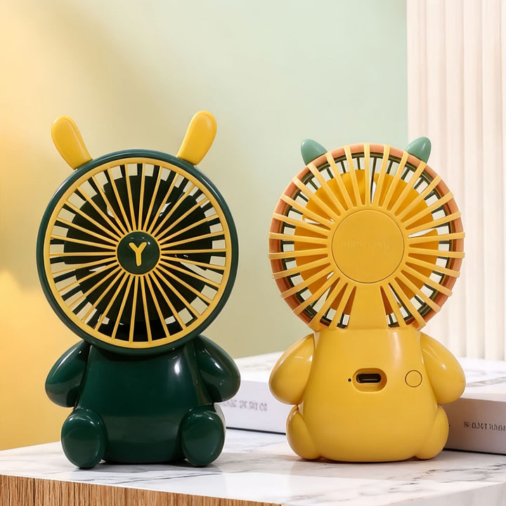 Women Portable Table Fan with Animal Design Kalsten