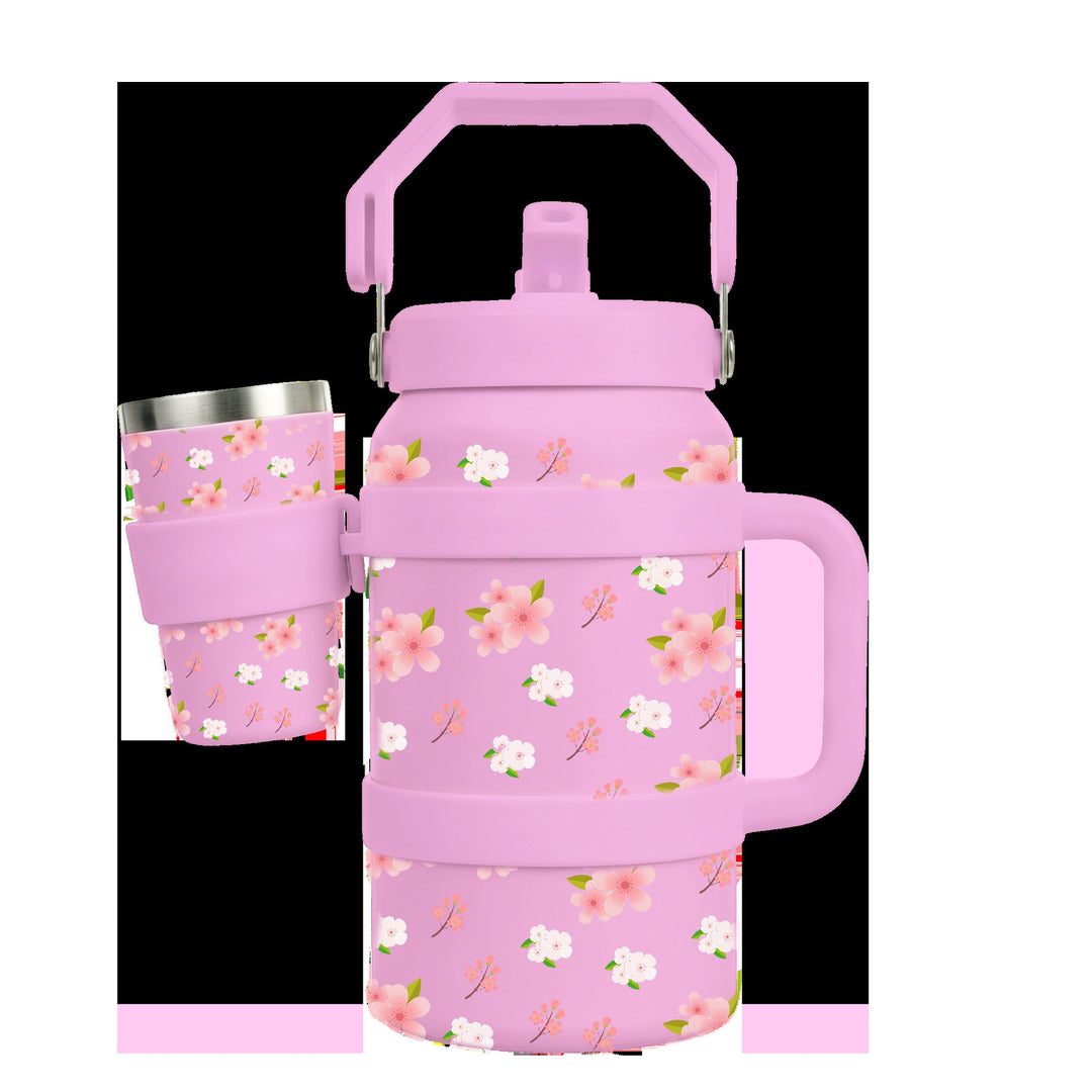 Ladies Insulated Drinking Bottle with Practical Carry Handle Kalsten