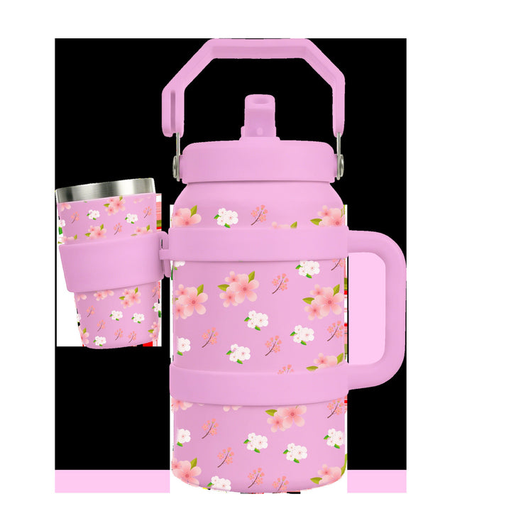 Ladies Insulated Drinking Bottle with Practical Carry Handle Kalsten