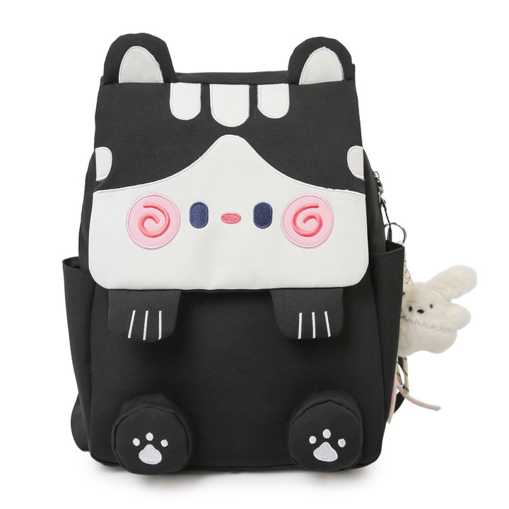 Cute Cat-Themed Plush Backpack Kalsten