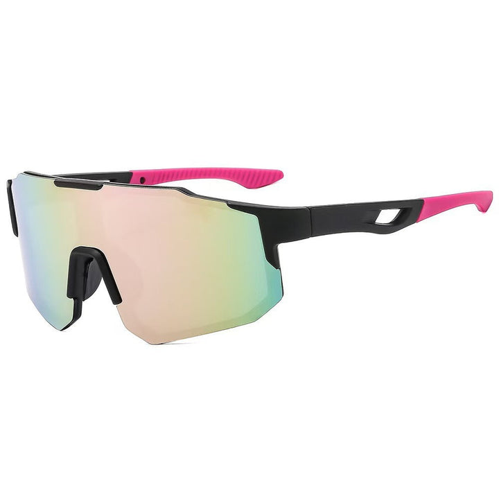 Unisex nan sporty bicycle sunglasses with a one-piece visor, UV protection and non-slip nose pads Kalsten