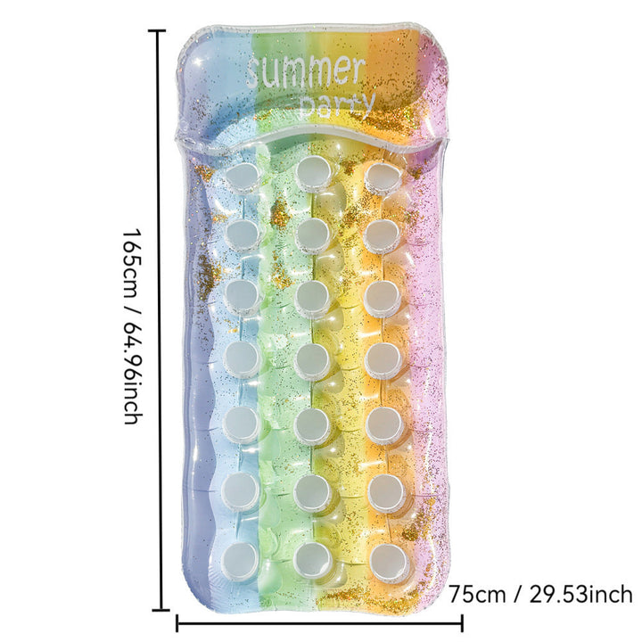 Women Inflatable Water Swimming Ring with Ergonomic Grip Kalsten