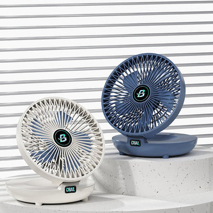 Portable Mini Desktop Fan, USB Rechargeable Adjustable Wall Fan | Brehn