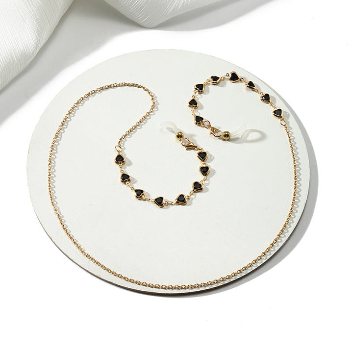 Heart-Shaped Pendant Necklace Kalsten