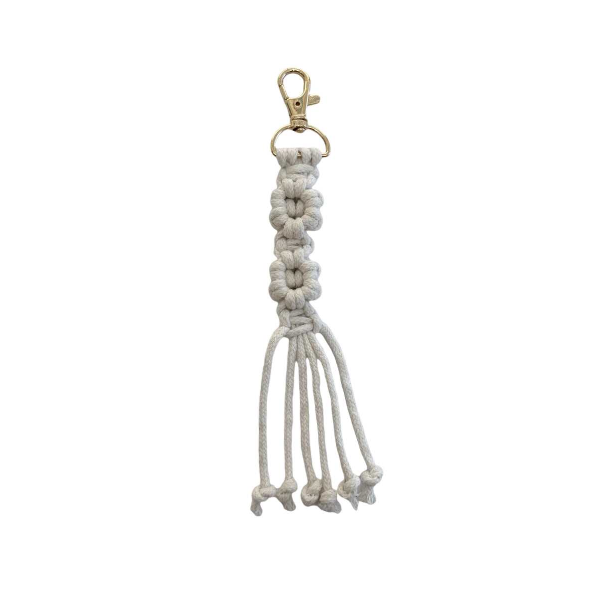 Macrame Keychain with Tassel Acalora