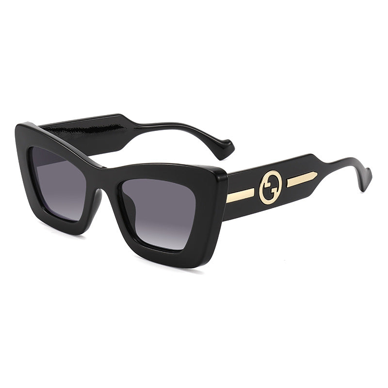 Women's designer sunglasses with distinctive geometric frame and high-quality craftsmanship Kalsten