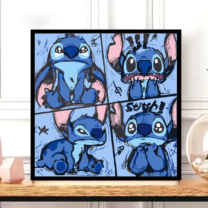 Cartoon Character Canvas Art Print Kalsten