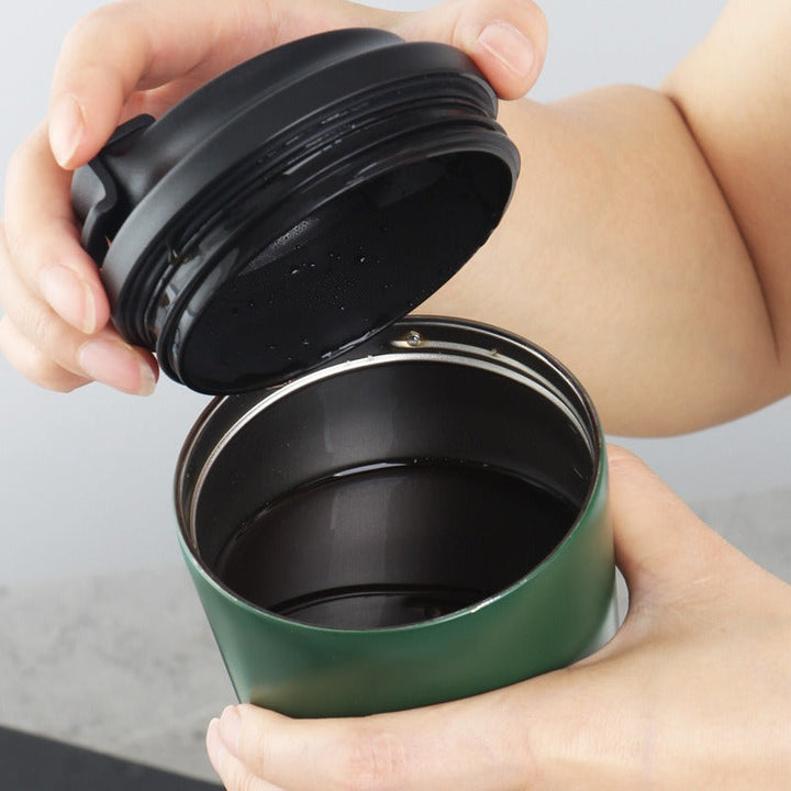 Women insulated coffee cup with ergonomic lid Kalsten