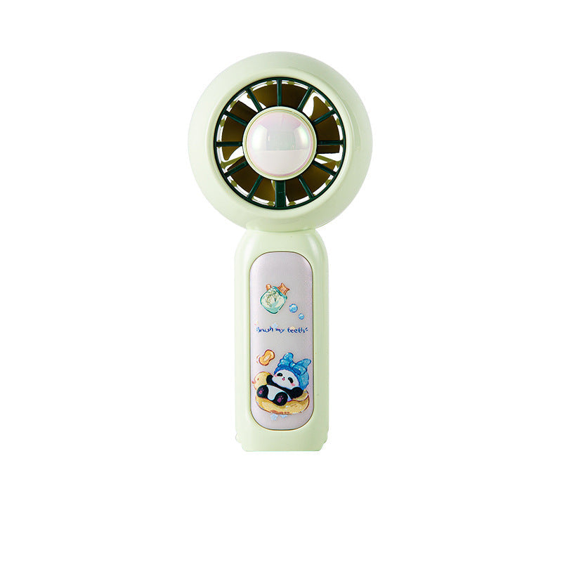 Women's Portable Hand Fan with Cute Panda Design Kalsten