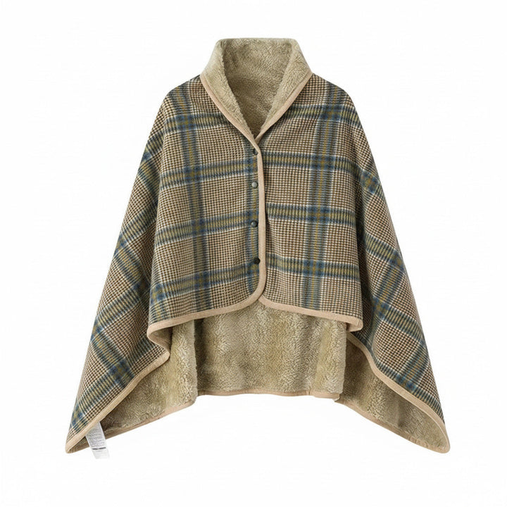 Women Cozy Blanket Poncho Kalsten