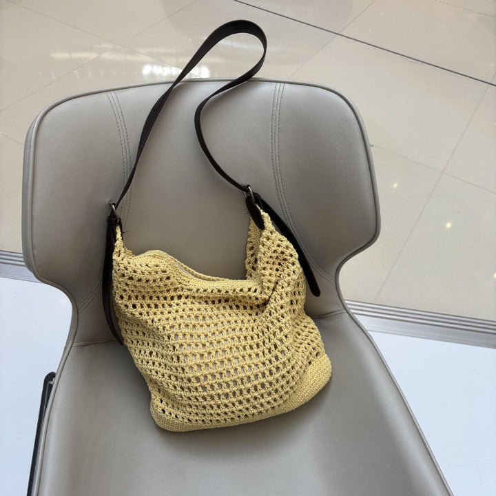 Hand-knotted strap bag Kalsten