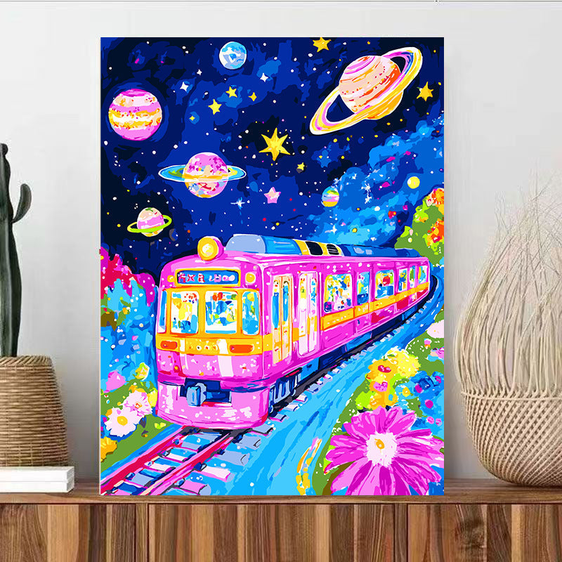 Fantasy Landscape Canvas Art Print Kalsten