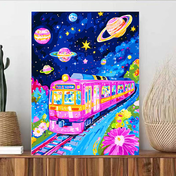Fantasy Landscape Canvas Art Print Kalsten