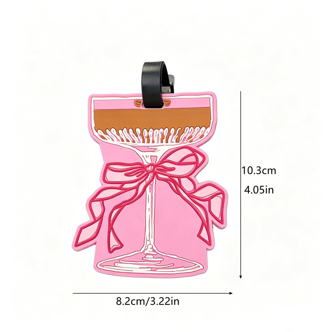 Martini-Themed Luggage Tag Kalsten