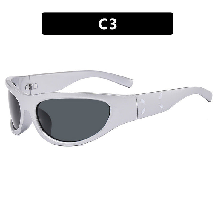 Women's sports sunglasses with ergonomic design and polarized lenses Kalsten