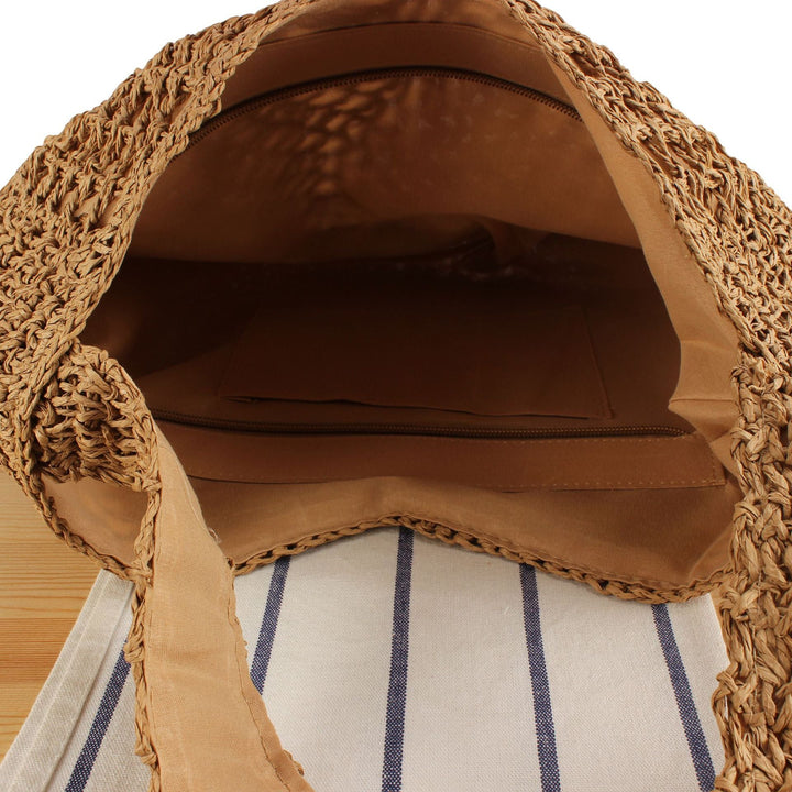 Braided Shoulder Bag in Modern Boho Design Kalsten