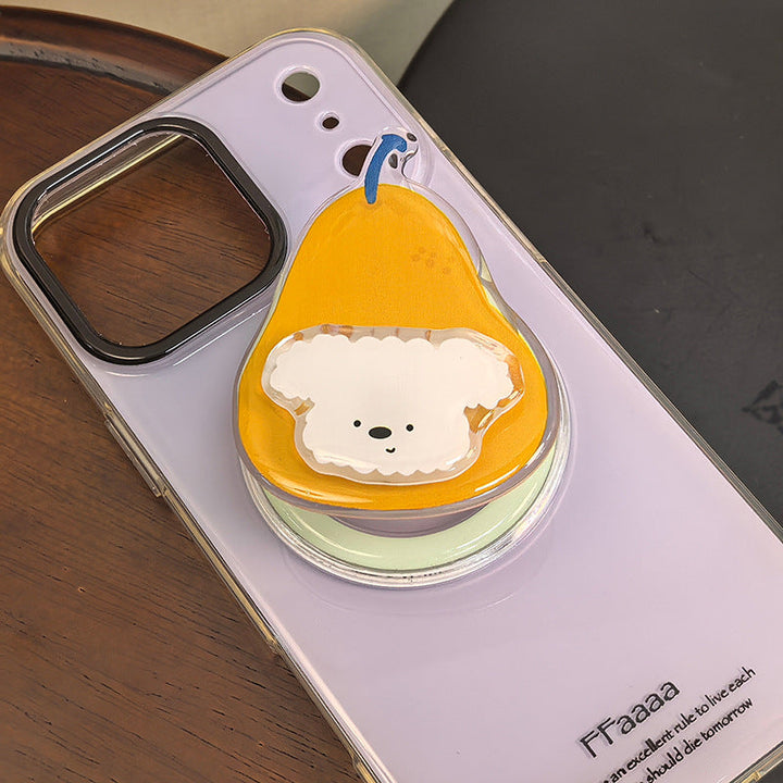 Floral Ice Cream Cone Phone Grip Kalsten
