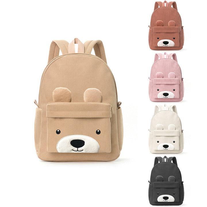 Children's backpack with playful bear motif Kalsten