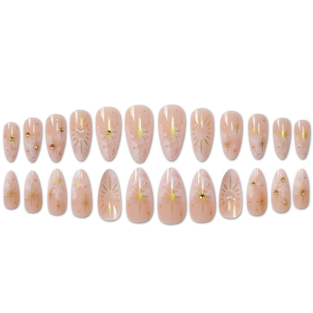 Chic Decorative Press-On Nail Art Kalsten