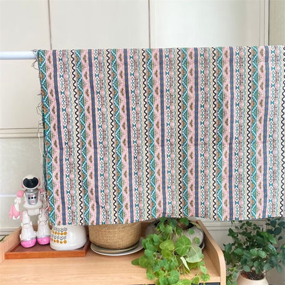 Artistic Textured Fabric Table Runner