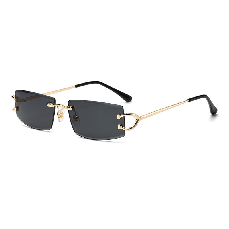 Women Elegant Minimalist Sunglasses with Unique Metal Details Kalsten