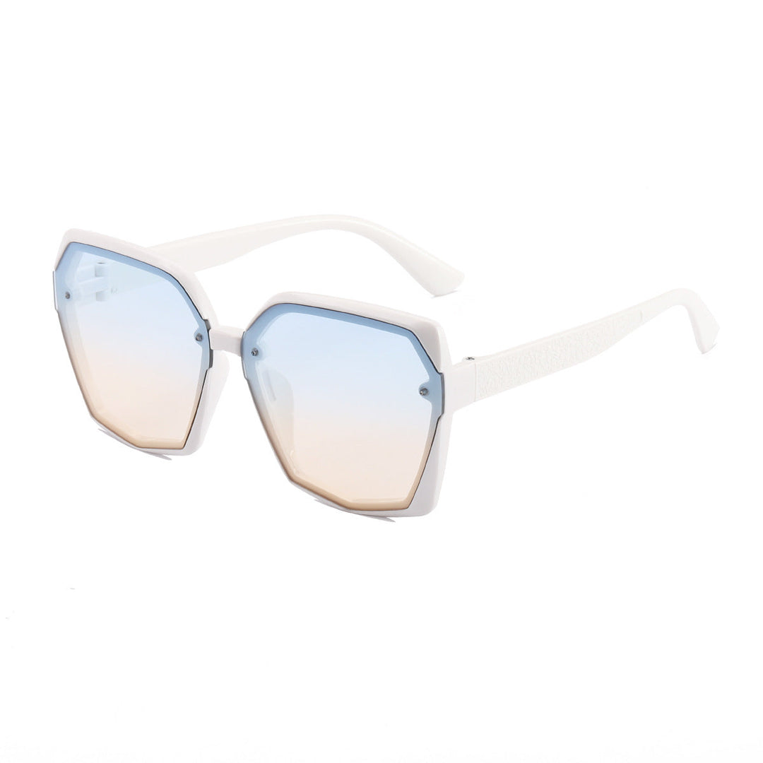 Women's fashionable sunglasses with eye-catching polygon frame Kalsten