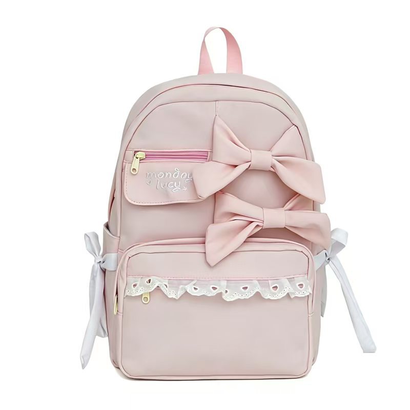 Bow-Embellished Daypack Kalsten