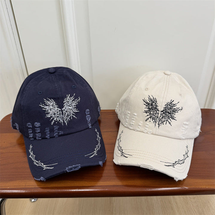 Women's Distressed Graphic Baseball Cap Kalsten