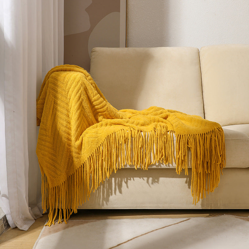 Ladies cozy throw blanket Kalsten