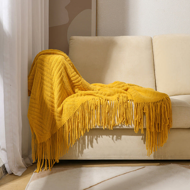 Ladies cozy throw blanket Kalsten