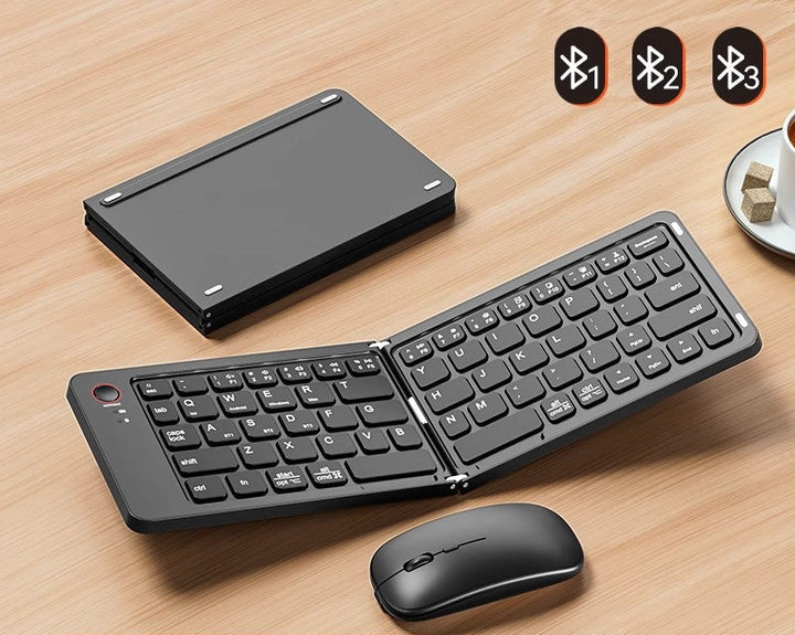 Foldable Bluetooth Keyboard and Mouse Combo Kalsten
