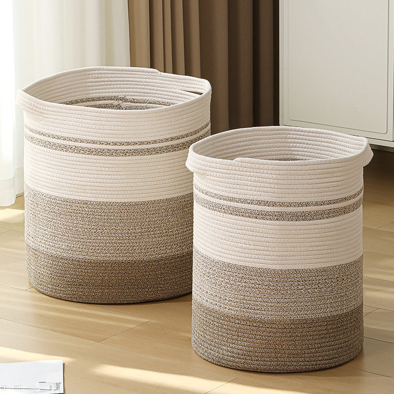 Women's storage basket with modern striped design Kalsten