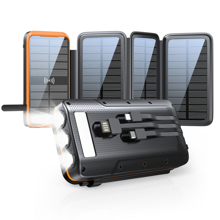 Solar Powerbank with Integrated Flashlight Kalsten