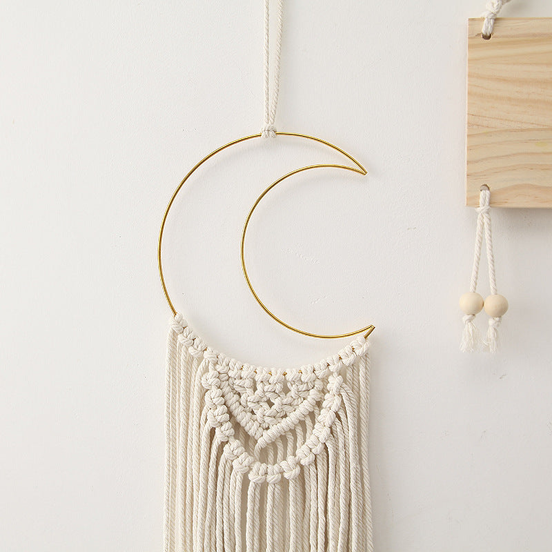 Macramé Moon Wall Hanging Acalora