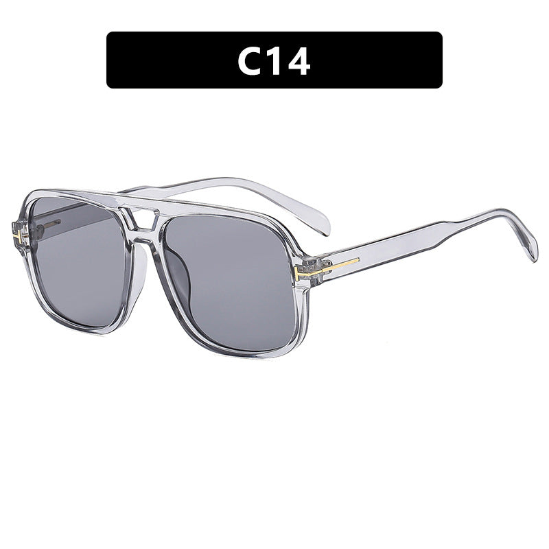 Ladies square designer glasses with delicate frame and modern plastic material Kalsten