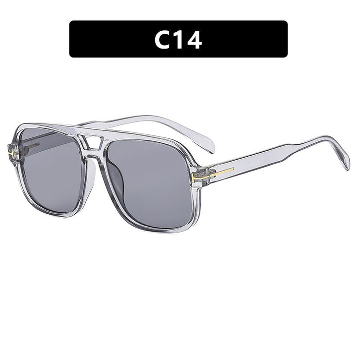 Ladies square designer glasses with delicate frame and modern plastic material Kalsten