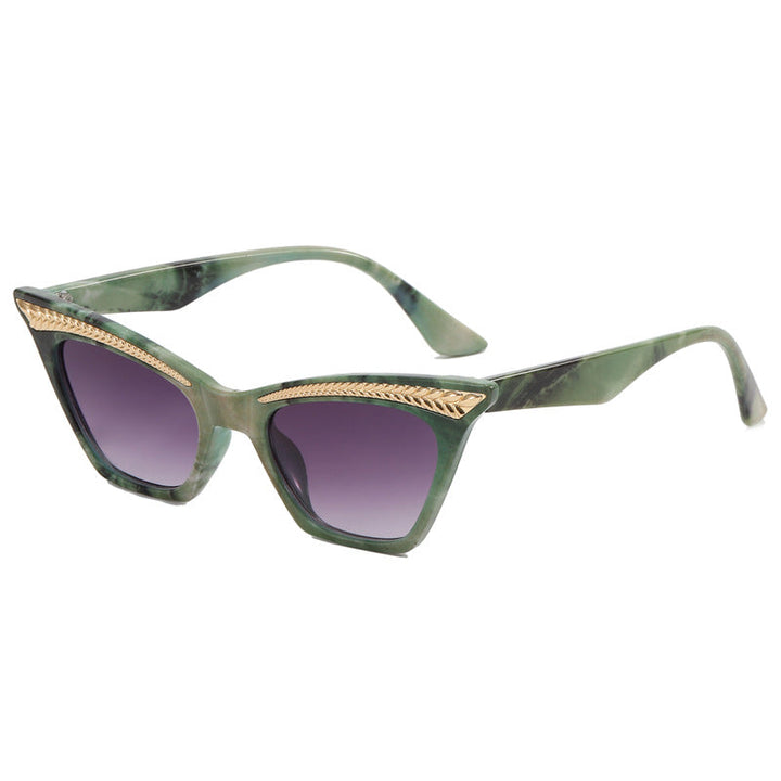 Ladies Cat-Eye Sunglasses with Luxurious Detail Kalsten