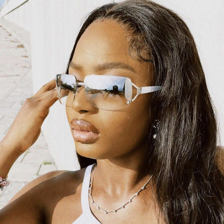 Ladies extravagant sunglasses in modern design with fine accents Kalsten