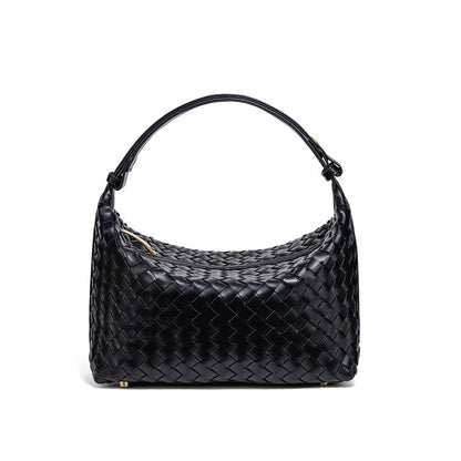 Braided Vegan Leather Shoulder Bag Acalora